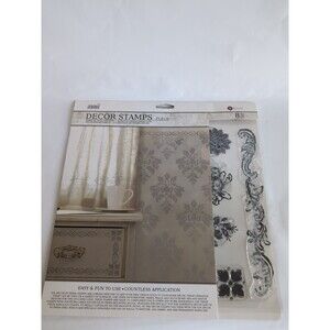 Iron Orchid Designs 1st Generation 12x12 Stamp - Fleur